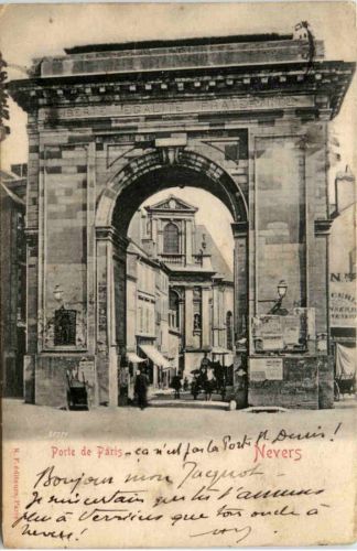 Nevers, porte de Paris