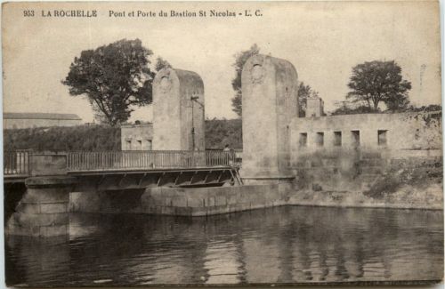 La Rochelle, Pont et Porte du Bastion St. Nicolas