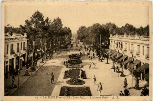 La Baule-sur-Mer, LÀvenue Pavie