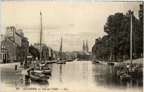 Quimper, Vue sur LÒdet