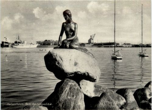 Danmark, Kopenhagen, View of Langelinie