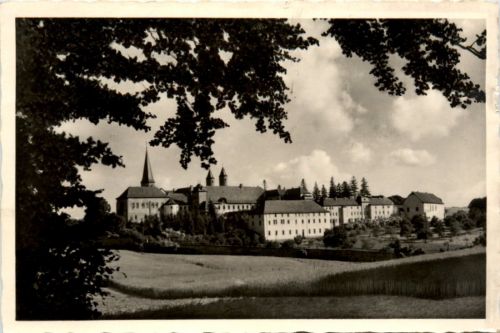 Kloster Steinfeld-Eifel, Blick von Nordosten, Salvatorianer-Kolleg