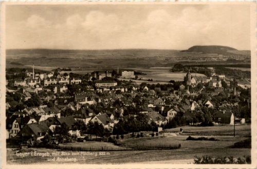 Geyer i. Erzgeb. mit Blick zum Pöhlberg und annaberg