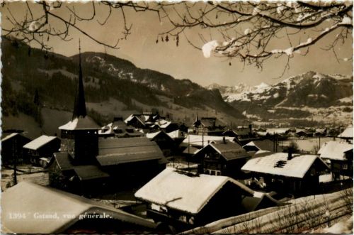 Gstaad, Vue generale