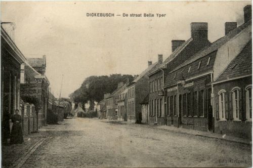 Dickebusch, De straat Belle Yper
