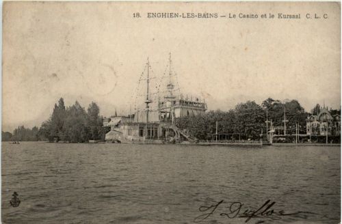 Enghien-Les-Bains, Le Casino et le kursaal