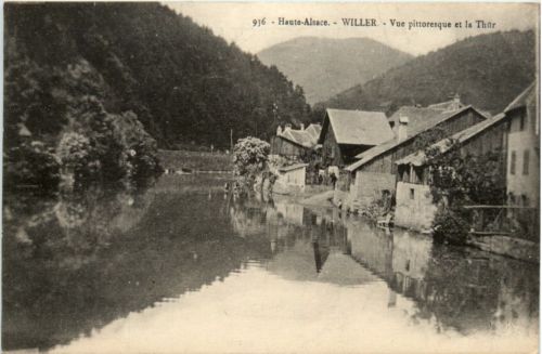 Willer, Vue pittoresque et la Thür