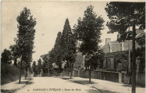 Parigne-LÈveque, Route du Mans