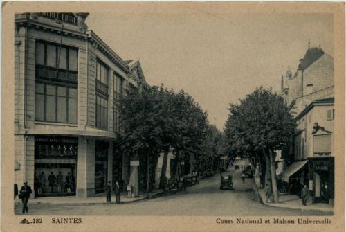 Saintes, Cours National et Maison Universelle