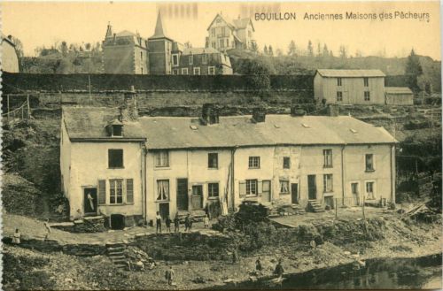 Bouillon, Anciennes Maisons des pecheurs