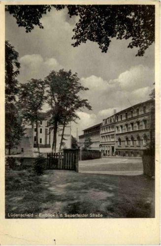 Lüdenscheid, Einblick i.d. Sauerfelder Strasse