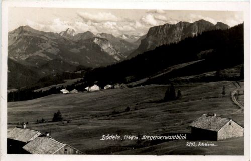 Bödele, Bregenzerwaldblick
