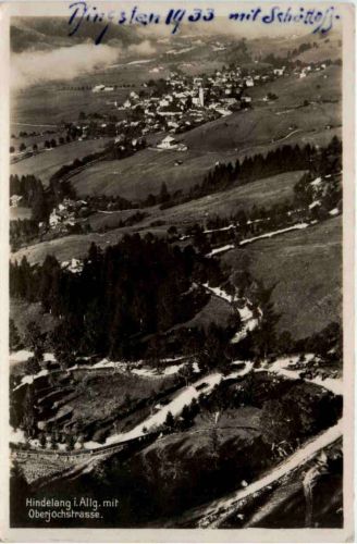 Hindelang mit Oberjochstrasse