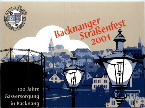 Backnang, Strassenfest 2001