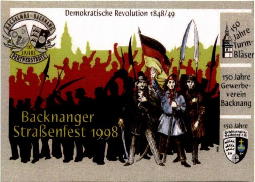 Backnang, Strassenfest 1998