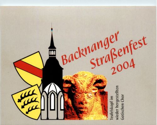 Backnang, Strassenfest 2004