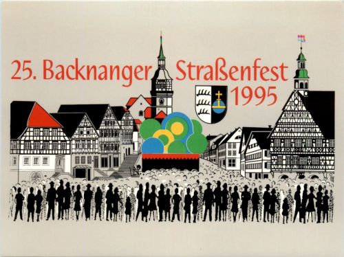 Backnang, Strassenfest 1995