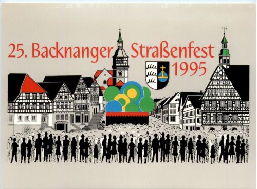 Backnang, Strassenfest 1995