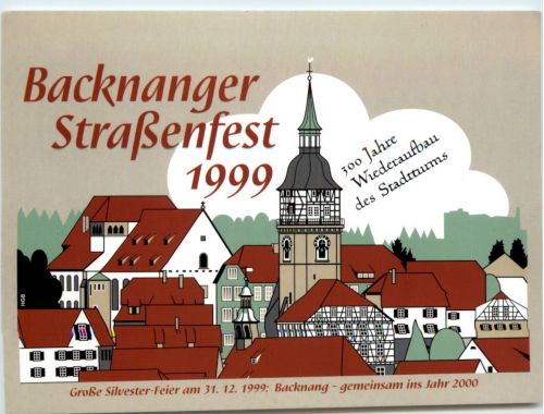 Backnang, Strassenfest 1999