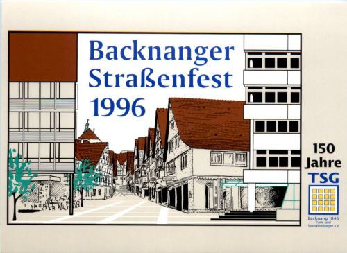Backnang, Strassenfest 1996