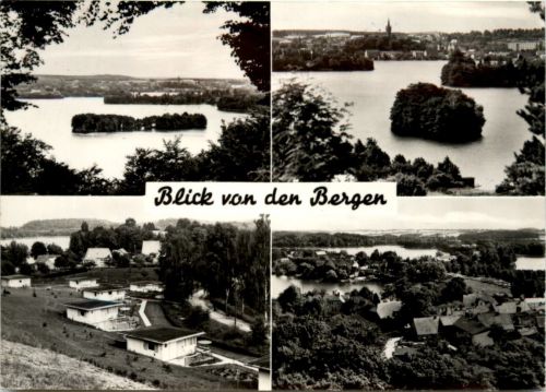 Blick von den Bergen, div. Bilder, Feldberg/Mecklenburg