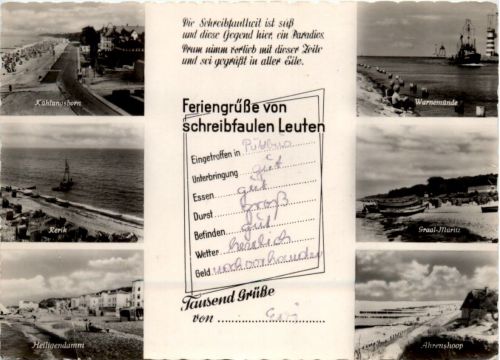 Mecklenburg-Vorpommern, div. Bilder Seebäder