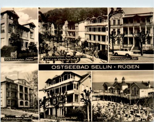 Seebad Sellin/Rügen, div. Bilder
