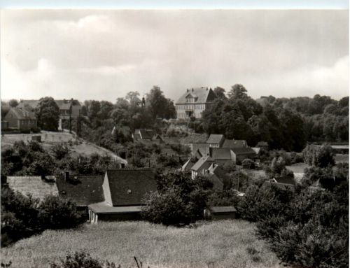 Mutzschen Kr. Grimma, Blick zur Jugendherberge Jonny Schehr