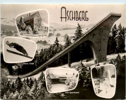 Aschberg, div. Bilder, Grosse Aschberg-Schanze