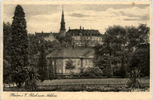 Plauen, Blick zum Schloss
