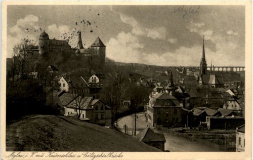 Kaiserschloss Mylau und Göltzschtalbrücke