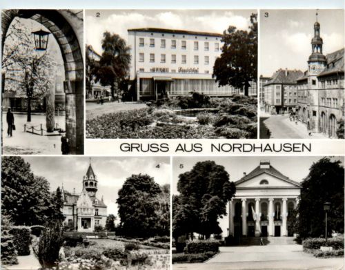 Gruss aus Nordhausen, div. Bilder