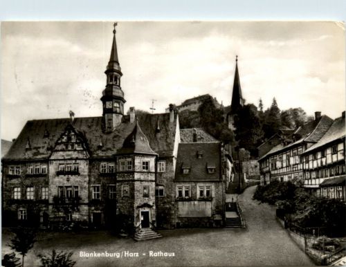 Blankenburg Harz, Rathaus