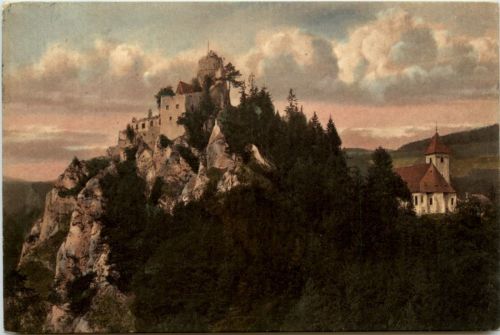 Semmeringbahn, Ruine Klamm
