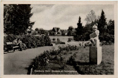 Ilsenburg Harz, Kurpark am Forellenteich