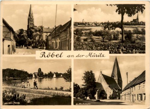 Röbel an der Müritz, div. Bilder