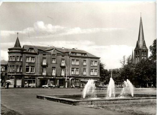 Bitterfeld, Am HO-Hotel Central, Walther-Rathenau-Strasse