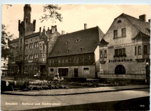 Bitterfeld, Rathaus und Stadtmuseum