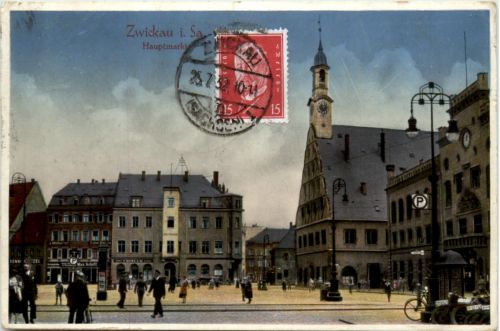 Zwickau, Hauptmarkt