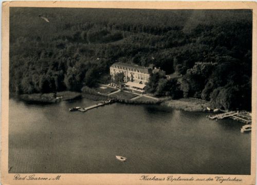 Bad Saarow, Kurhaus Esplanade aus der Vogelschau