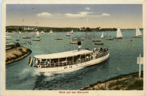 Blick auf den Wannsee
