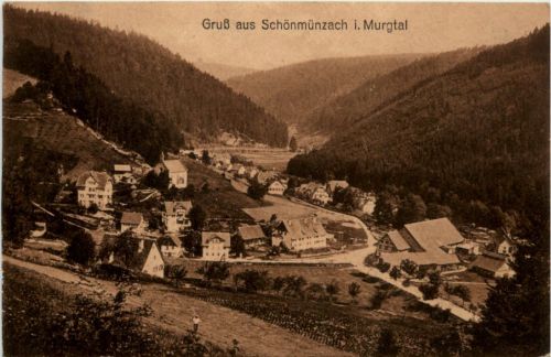 Gruss aus Schönmünzach i. Murgtal