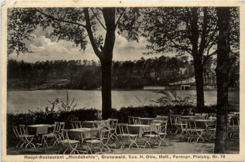 Grunewald, Restaurant Hundekehle