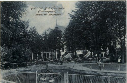 Gruss aus Bad Rothenfelde, Kursaal mit Konzertplatz