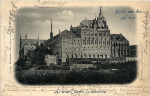Gruss aus dem Ahrtal, Ahrweiler, Kloster Calvarienberg