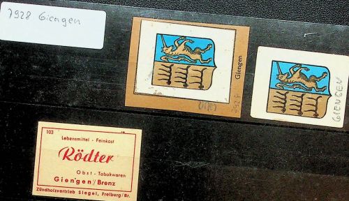 Giengen - Vignetten Lot
