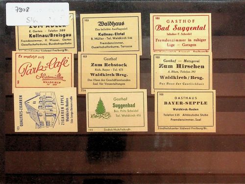 Waldkirch Kollnau - Vignetten Lot