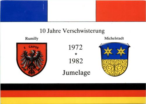 Michelstadt und Rumilly - 10 Jahre Vrschwisterung