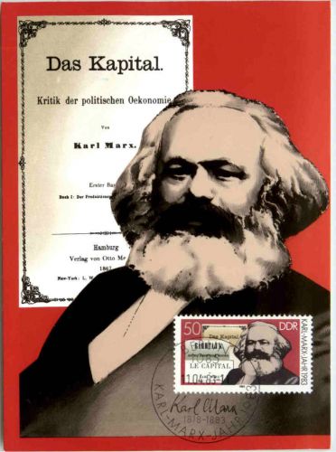 Karl Marx - Maximumkarte