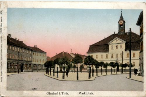 Ohrdruf - Marktplatz - Lunakarte